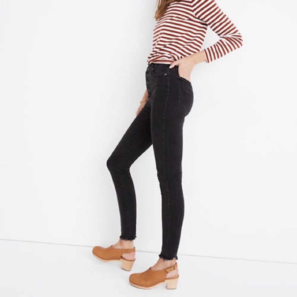 Madewell High Rise Skinny Crop